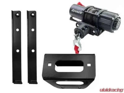 SuperATV Winch Mount and 3500 lb. Winch Polaris RZR 2008-2014 - 35-WM-P-RZR