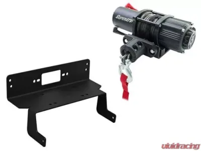 SuperATV Winch Mount and 3500 lb. Winch Polaris Ranger 400|500|570 11-19 - 35-WM01-002-00
