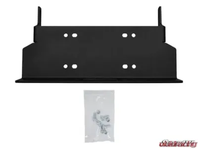 SuperATV Winch Mount and 3500 lb. Winch Polaris Ranger 400|500|570 11-19 - 35-WM01-002-00