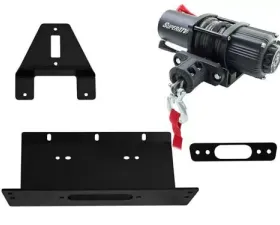 SuperATV Winch Mount and 3500 lb. Winch Polaris Ranger XP 2010-2013
