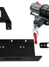SuperATV Winch Mount and 3500 lb. Winch Polaris Ranger XP 2010-2013                                     - 35-WM-P-RAN-09XP - Image 4