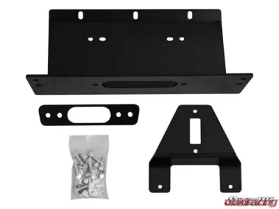 SuperATV Winch Mount and 3500 lb. Winch Polaris Ranger XP 2010-2013 - 35-WM-P-RAN-09XP