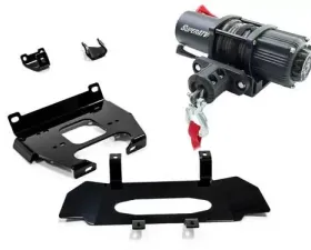 SuperATV Winch Mount and 3500 lb. Winch Polaris RZR 1000 2019