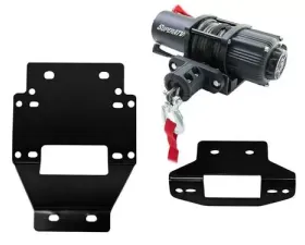 SuperATV Winch Mount and 3500 lb. Winch Polaris RZR XP 900 2011-2014