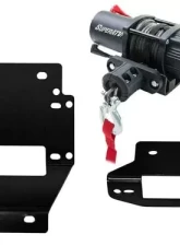 SuperATV Winch Mount and 3500 lb. Winch Polaris RZR XP 900 2011-2014                                     - 35-WM-P-RZRXP - Image 4
