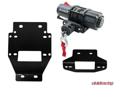 SuperATV Winch Mount and 3500 lb. Winch Polaris RZR XP 900 2011-2014 - 35-WM-P-RZRXP