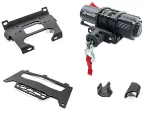 SuperATV Winch Mount and 3500 lb. Winch Polaris RZR XP 1000 2016