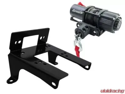 SuperATV Winch Mount and 3500 lb. Winch Can-Am Commander 2014-2019 - 45-WM-CA-COM
