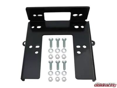 SuperATV Winch Mount and 3500 lb. Winch Can-Am Commander 2014-2019 - 45-WM-CA-COM