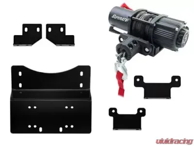 SuperATV Winch Mount and 4500 lb. Winch Honda Pioneer 700 2017-2019 - 45-WM-H-PIO