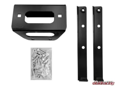 SuperATV Winch Mount & 4500 lb. Winch Polaris RZR 800 2008-2014 - 45-WM-P-RZR-4500