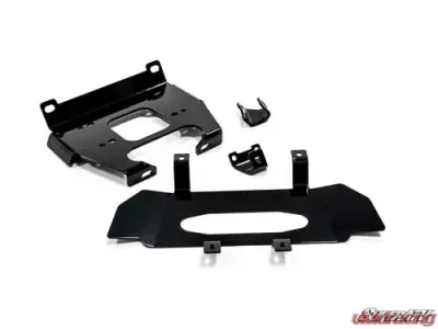 SuperATV Winch Mount & 4500 lb. Winch Polaris RZR XP Turbo 2019 - 45-WM-P-RZR1K-00