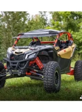 SuperATV High Clearance Boxed Front A-Arms Super Duty 300M Ball Joints Black Can-Am Maverick X3 2017-2020                                     - AA-CA-X3RS-001-BX-BSD-02 - Image 3