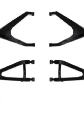 SuperATV High Clearance Boxed Front A-Arms Super Duty 300M Ball Joints Black Can-Am Maverick X3 2017-2020                                     - AA-CA-X3RS-001-BX-BSD-02 - Image 8