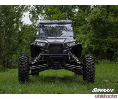 SuperATV 3-inch Long Travel Kit Chromoly Tubed Black Polaris RZR XP 1000 | RZR XP 4 1000 2014-2020 - LTK-P-RZR1K-CHC-R2-02