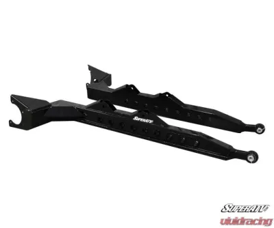 SuperATV 3-inch Long Travel Kit Chromoly Tubed Black Polaris RZR XP 1000 | RZR XP 4 1000 2014-2020 - LTK-P-RZR1K-CHC-R2-02