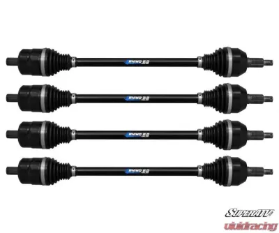 SuperATV 3-inch Long Travel Kit Chromoly Tubed Black Polaris RZR XP 1000 | RZR XP 4 1000 2014-2020 - LTK-P-RZR1K-CHC-R2-02