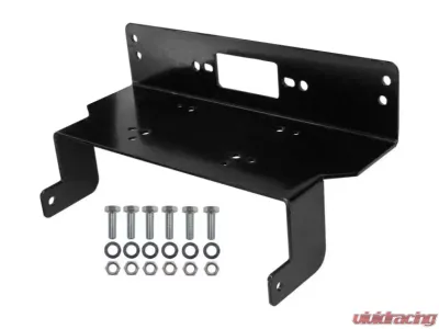 SuperATV Winch Mounting Plate Polaris Ranger Midsize 400 2011+ - WM01-002-00