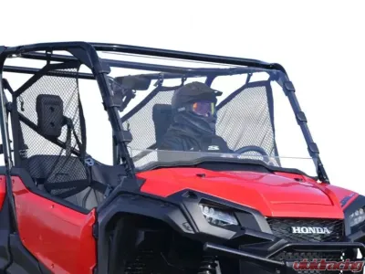 SuperATV Full Windshield Scratch Resistant Honda Pioneer 1000 2016+ - WS-H-PIO1K-70