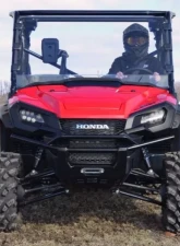 SuperATV Full Windshield Scratch Resistant Honda Pioneer 1000 2016+                                     - WS-H-PIO1K-70 - Image 2
