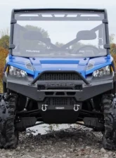 SuperATV Full Windshield Scratch Resistant Polaris Ranger Full Size 570                                     - WS-P-RAN-001-70 - Image 2