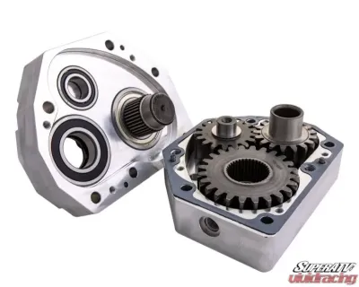 SuperATV 4 Inch Gen 3 Billet Portal Gear Lift 15% Reduction Black Can-Am Outlander 500 2013+ - PGH-7-13-154-B-02