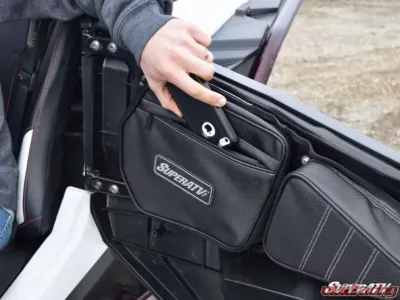 SuperATV Door Bags Left And Right Polaris RZR XP Turbo 2016 - DB-002-K