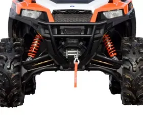 SuperATV  High Clearance Front A-Arms Wrinkle Black Polaris General 2016