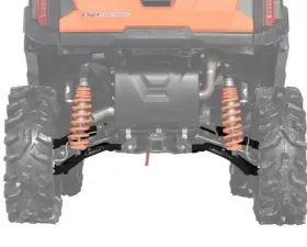 SuperATV High Clearance Rear Offset A-Arms Red Polaris RZR S 900 2015+