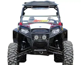 SuperATV 5 Inch RZR To RZR S Suspension Conversion Kit Drop Brackets Black Polaris RZR 800 2008-2014