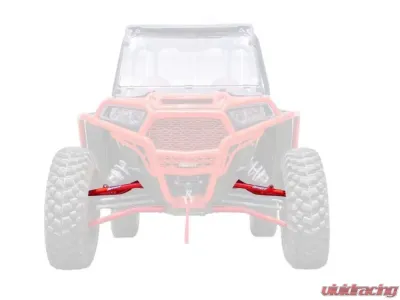 SuperATV High Clearance Upper A Arms Red Polaris RZR XP 1000 2014+ - AA-P-RZRXPT-HC-NAP-SBJ-B1-03