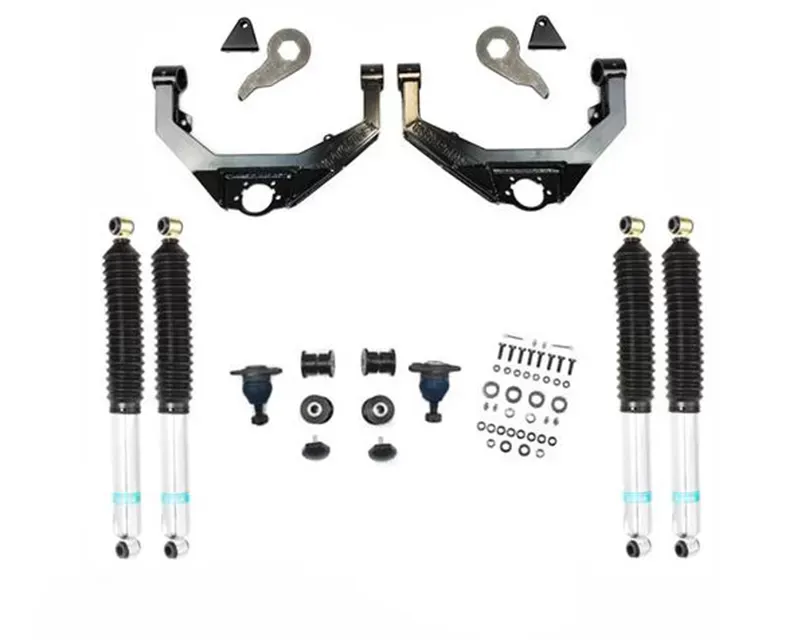 Kryptonite Stage 3 Leveling Kit With Bilstein Shocks Chevrolet | GMC HD Trucks 01-10 - KR10STAGE3BIL