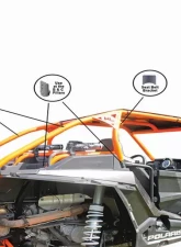 High Lifter Custom Cage Bung and Bracket Kit 2 Seaters Polaris RZR XP 1000 | RZR XP Turbo 2014-2020                                     - 63-10021 - Image 4