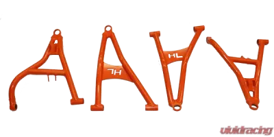 High Lifter Black Front Forward Upper and Lower Control Arms w/ Ball Joints Polaris General 1000 EPS | RZR 1000 | RZR 900 17-19 - 79-12386