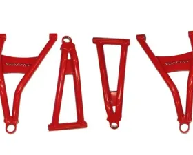 High Lifter Red Front Forward Upper and Lower Control Arms Honda Pioneer 1000 LE | 1000-5 Deluxe | 1000-5 LE 17-19