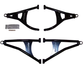 High Lifter Black Front Forward Upper and Lower Control Arms Polaris RZR XP 900 S EPS | 900 S BASE | 900 S | 900 4 EPS | S 1000 15-16
