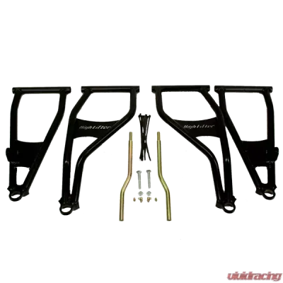 High Lifter Black Front Forward Upper and Lower Control Arms Polaris RZR S 800 | 4 800 EPS | 4 800 09-14 - 79-12492