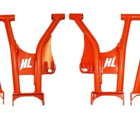 High Lifter Orange Rear Raked Upper and Lower Control Arm Set Polaris General 1000 EPS | RZR 1000 | RZR 900 16-19