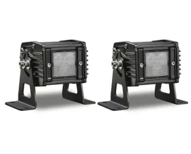 Tomar Off-Road Dual-3 LED Composite Lightbar | Waterproof Connectors