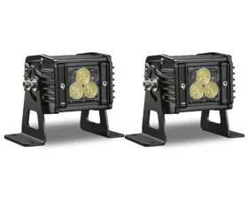 Tomar Off-Road Dual-3 LED Spot Lightbar | Waterproof Connectors