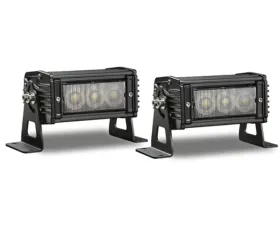 Tomar Off-Road Dual-6 LED Composite Lightbar | Waterproof Connectors