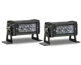 Tomar Off-Road Dual-6 LED Spot Lightbar | Waterproof Connectors
