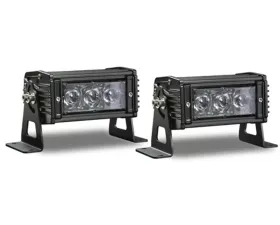 Tomar Off-Road Dual-6 LED Spot Lightbar | Wires Only