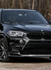 RKP Carbon Fiber Bumper Inserts 2x2 for BMW F86 X6M 2015-2018                                     - RKP-F85/F86-BI-2 - Image 5