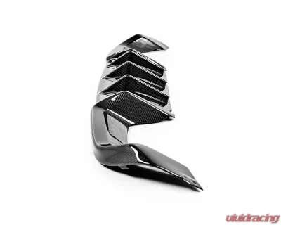 RKP Carbon Diffuser 2x2 for BMW F87 M2 2016-2021, Red, Lightweight Material - RKP-F87-RD