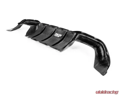 RKP Carbon Diffuser 2x2 for BMW F87 M2 2016-2021, Red, Lightweight Material - RKP-F87-RD