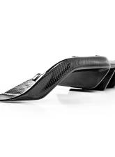 RKP Carbon Diffuser 2x2 for BMW F87 M2 2016-2021, Red, Lightweight Material                                     - RKP-F87-RD - Image 5