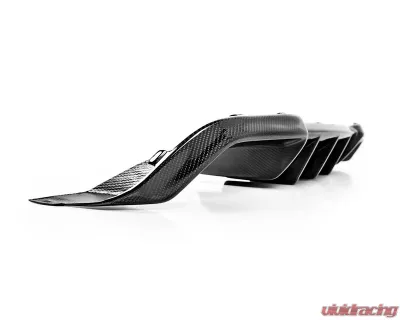 RKP Carbon Diffuser 2x2 for BMW F87 M2 2016-2021, Red, Lightweight Material - RKP-F87-RD