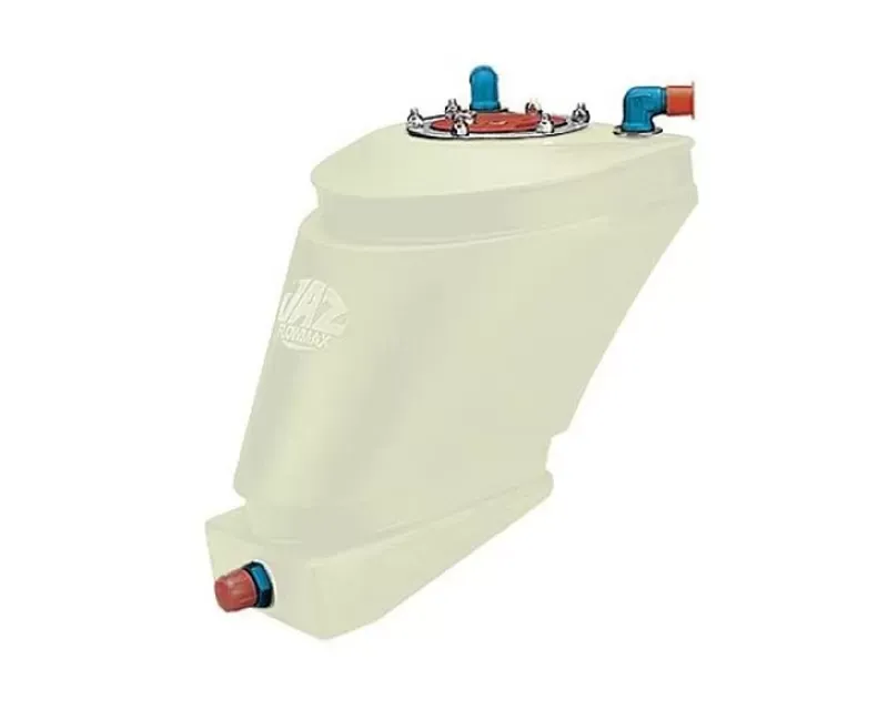 JAZ 3-Gallon Natural Flow Max Fuel Cell 18"x12"x10" with -8AN Outlet - 240-203-05