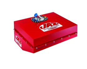 JAZ 32-Gallon Jeepspeed Fuel Cell Oval 25" Fill 34"x26"x16" Jeep with -8AN Outlet Cherokee 84-01